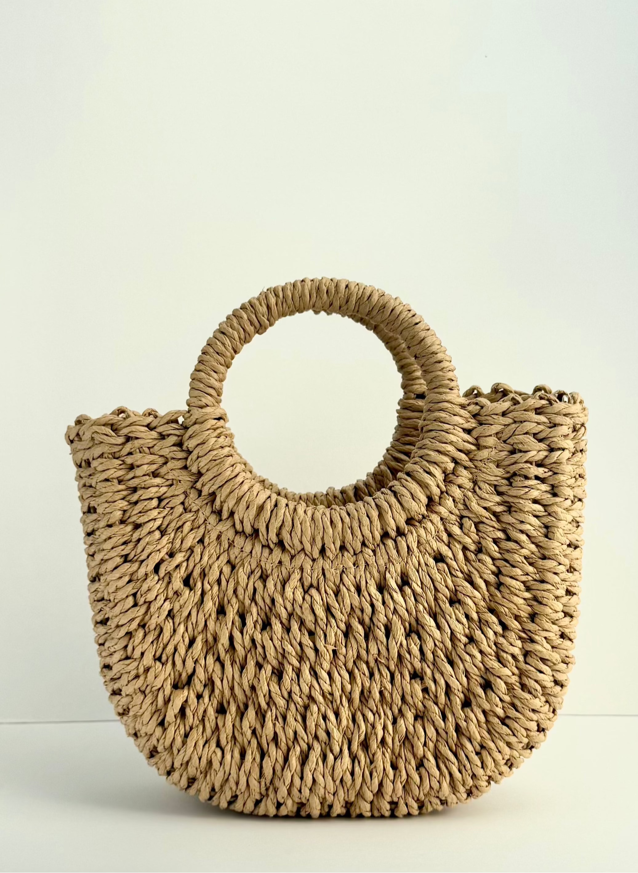 Daisy Straw Bag