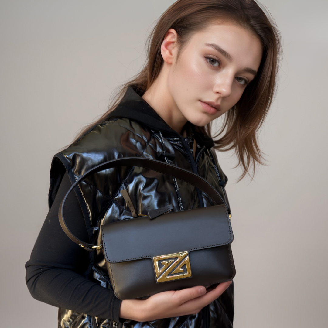 Picco XL Bag  - Italian Genuine Leather - Handbag / Shoulder / Crossbody Bag - Made in Italy