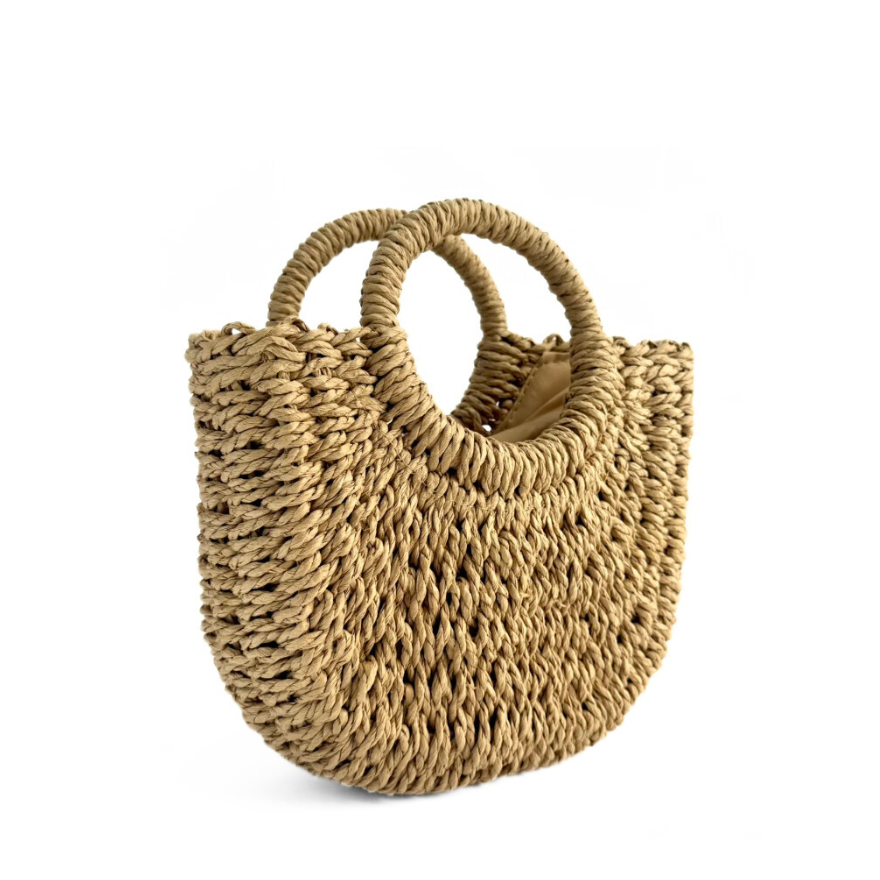 Daisy Straw Bag