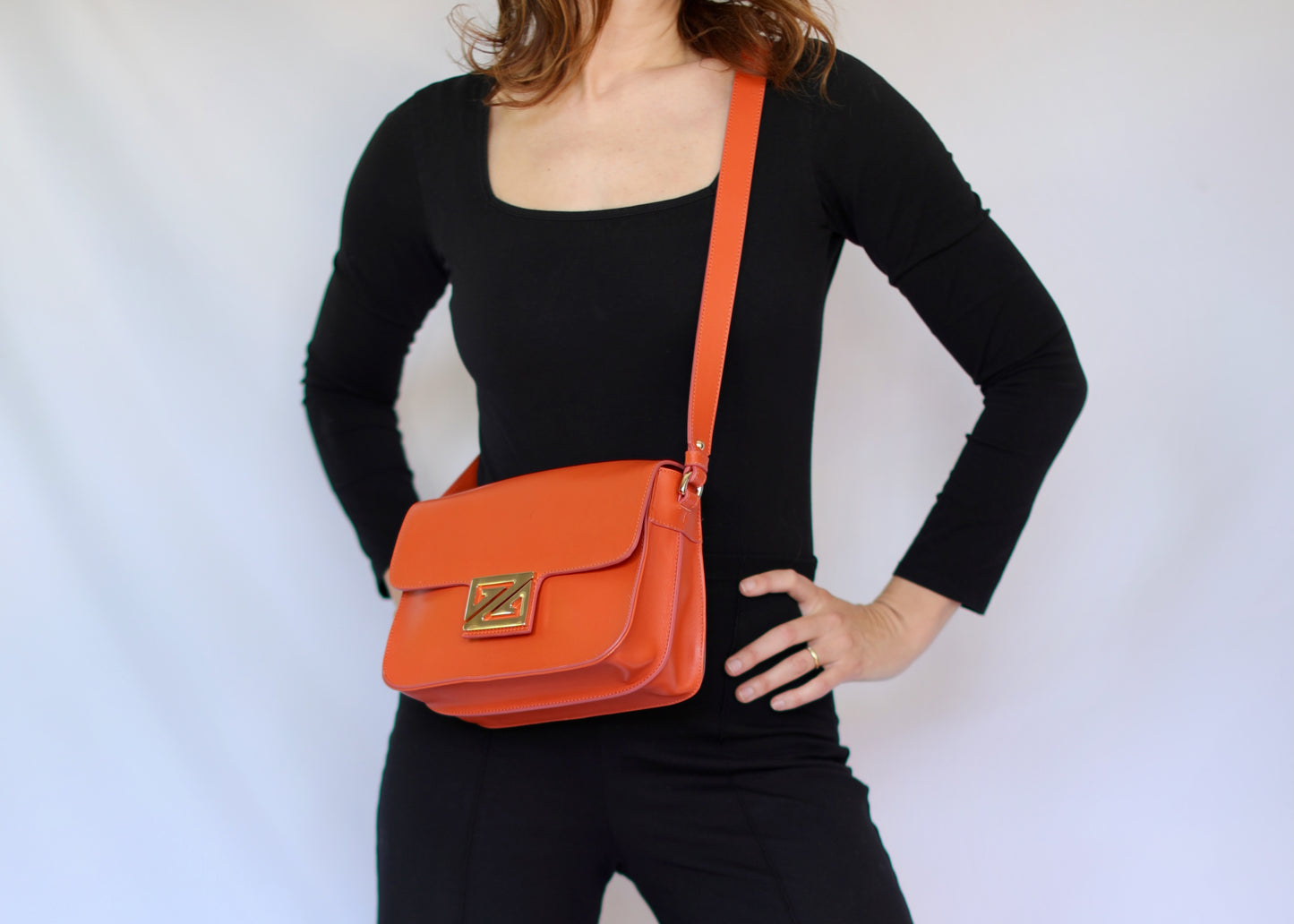 Mimi Bag - Italian Genuine Leather - Crossbody / Shoulder Bag - Made in Italy