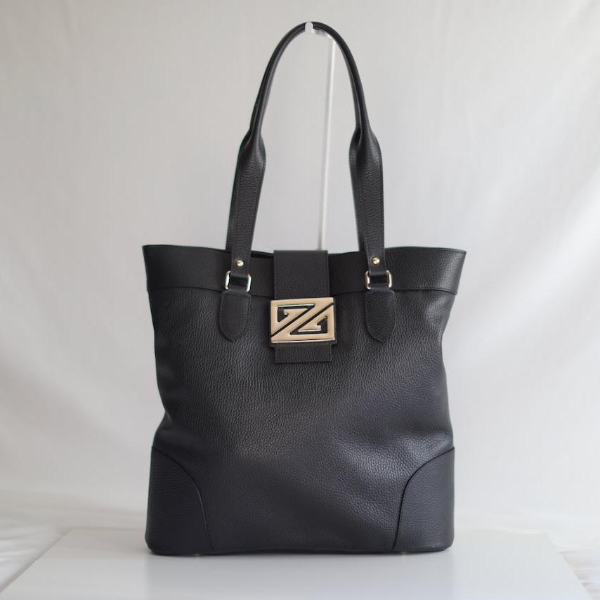 Zoey Tote Bag - Italian Genuine Leather - Tote Bag / Crossbody Bag - Made in Italy