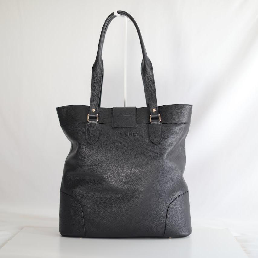 Zoey Tote Bag - Italian Genuine Leather - Tote Bag / Crossbody Bag - Made in Italy