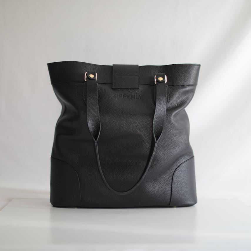 Zoey Tote Bag - Italian Genuine Leather - Tote Bag / Crossbody Bag - Made in Italy