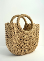 Daisy Straw Bag