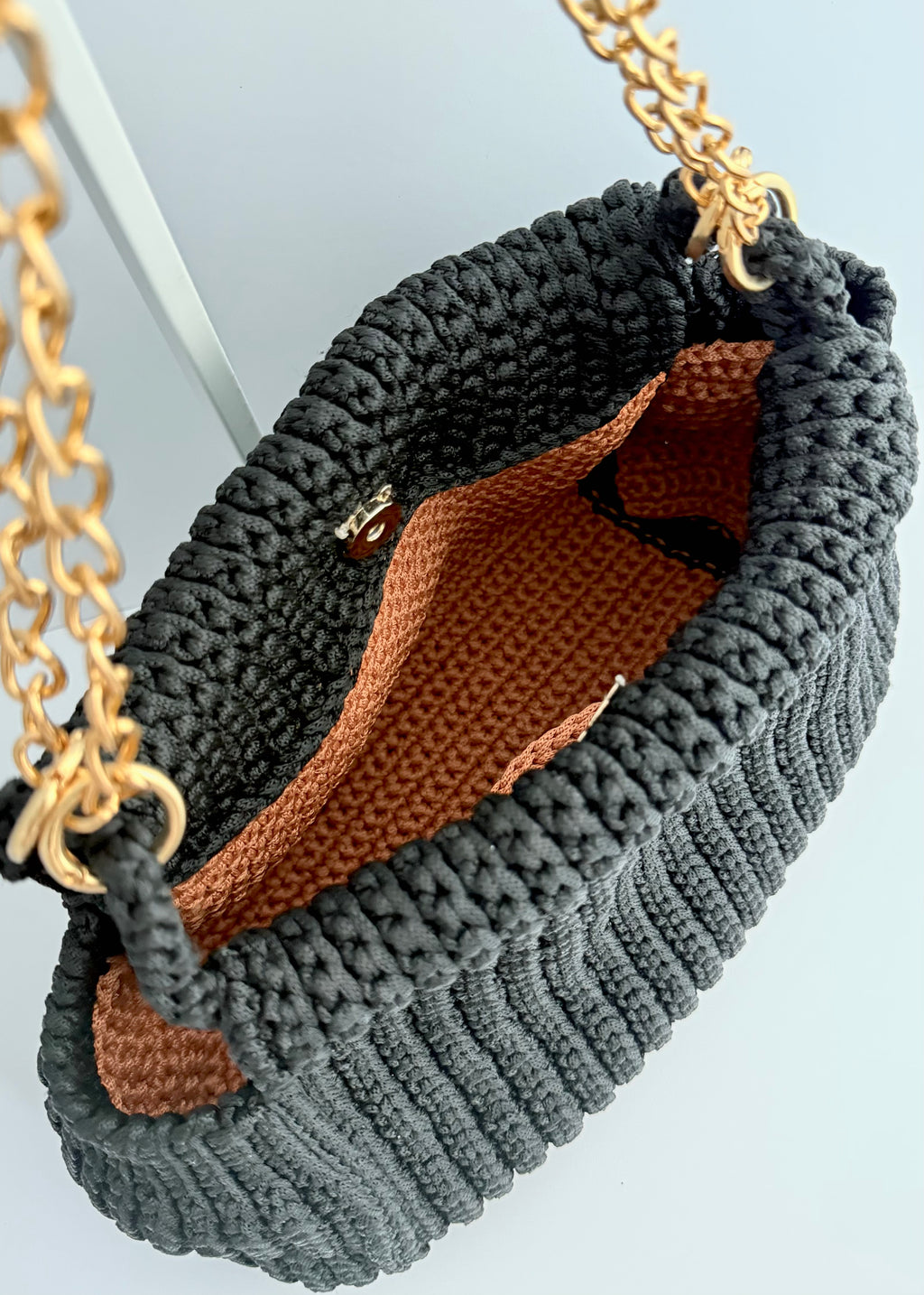 Marina Bag - Marine Thread - Shoulder Bag - Hand Made in Brazil