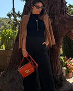 Orange Mimi Bag with model