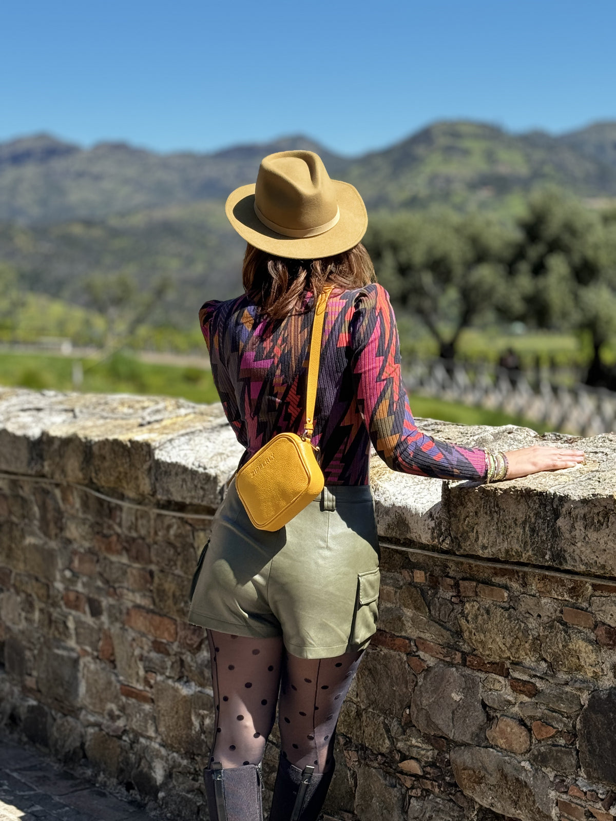 Mini Samy Bag – Couro Legítimo Italiano – Bolsa Transversal – Feita na Itália