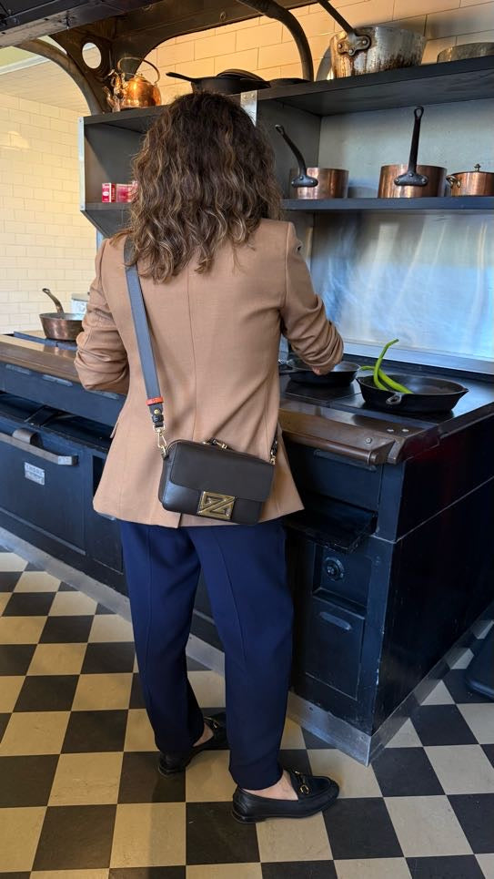 Picco Bag  - Italian Genuine Leather - Crossbody Bag - Made in Italy