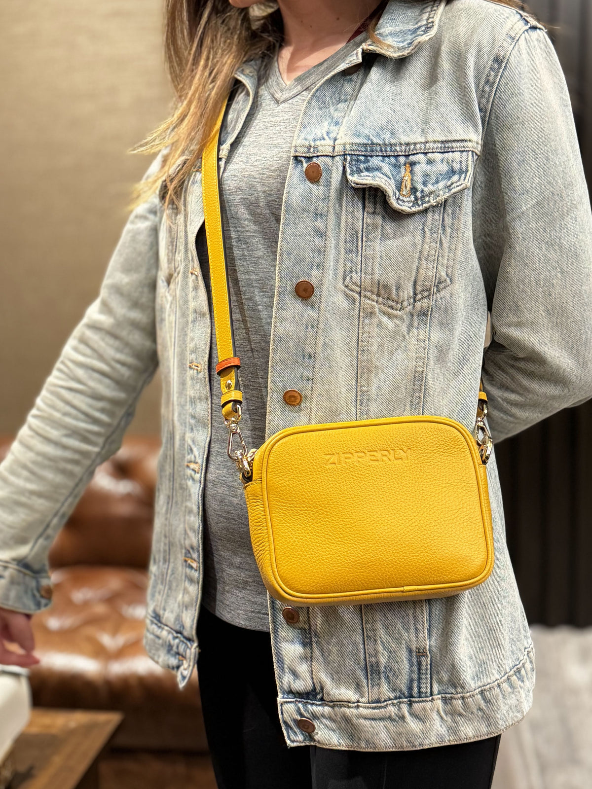 Mini Samy Bag – Couro Legítimo Italiano – Bolsa Transversal – Feita na Itália