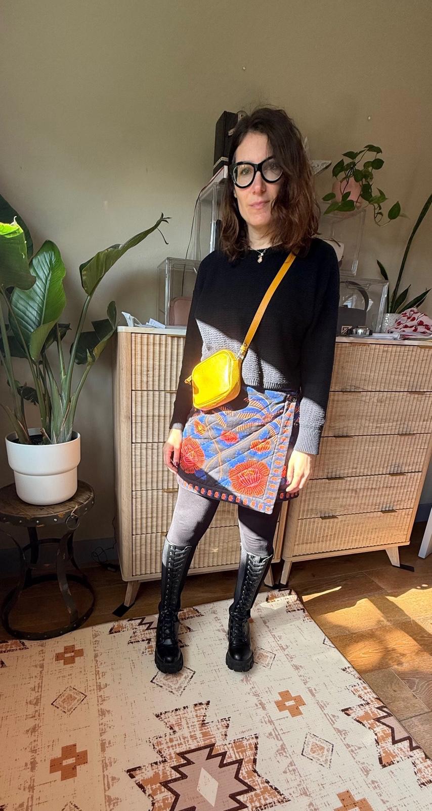 Mini Samy Bag – Couro Legítimo Italiano – Bolsa Transversal – Feita na Itália