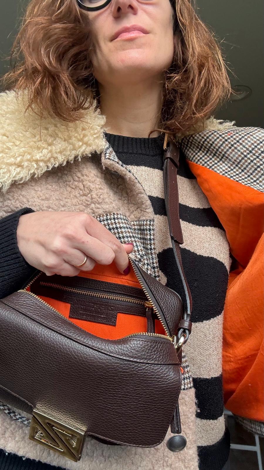 Picco XL - Italian Genuine Leather - HandBag - Made in Italy