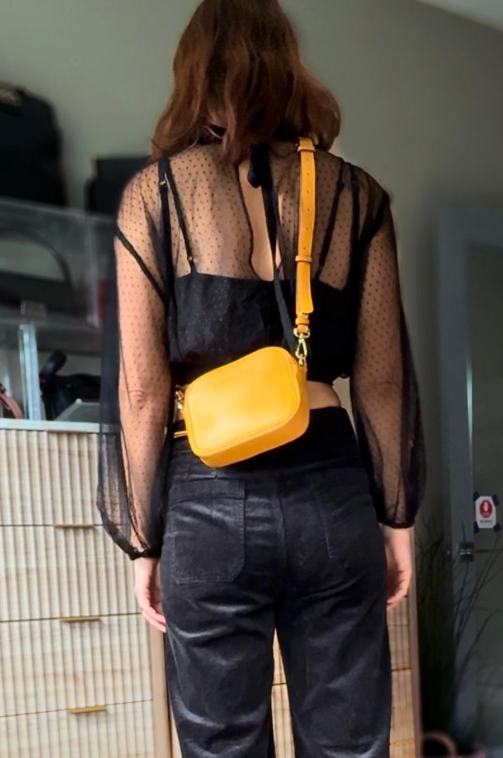Mini Samy Bag – Couro Legítimo Italiano – Bolsa Transversal – Feita na Itália