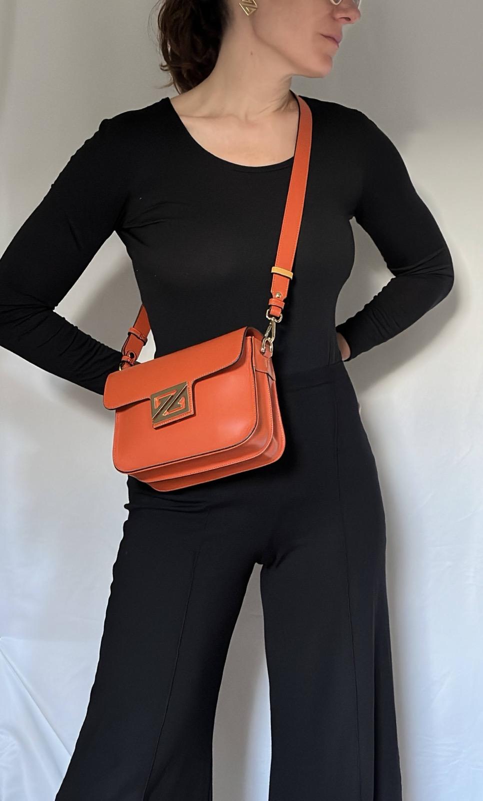 Mimi Bag – Italian Genuine Leather - Shoulder & Crossbody Bag - Made in Italy