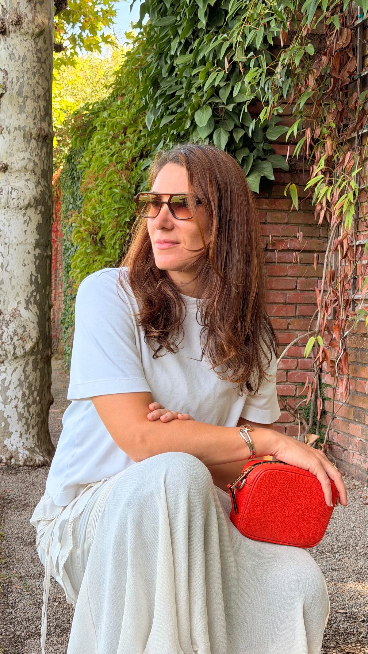 Mini Samy Small Italian Leather Crossbody Bag
