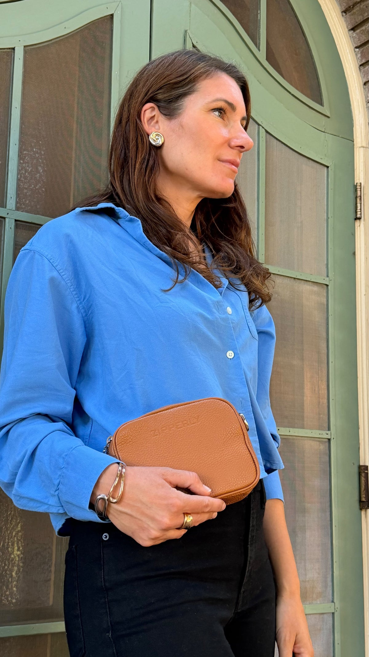 Mini Samy Small Italian Leather Crossbody Bag