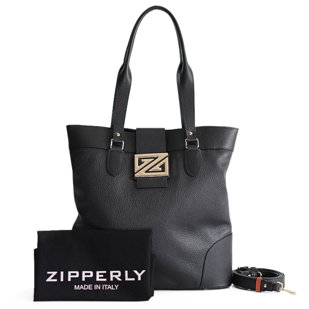 Leather Tote Bag for Work & Travel – Zoey Tote by ZIPPERLY - ZIPPERLY