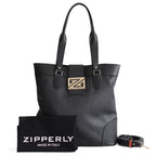 Leather Tote Bag for Work & Travel – Zoey Tote by ZIPPERLY - ZIPPERLY