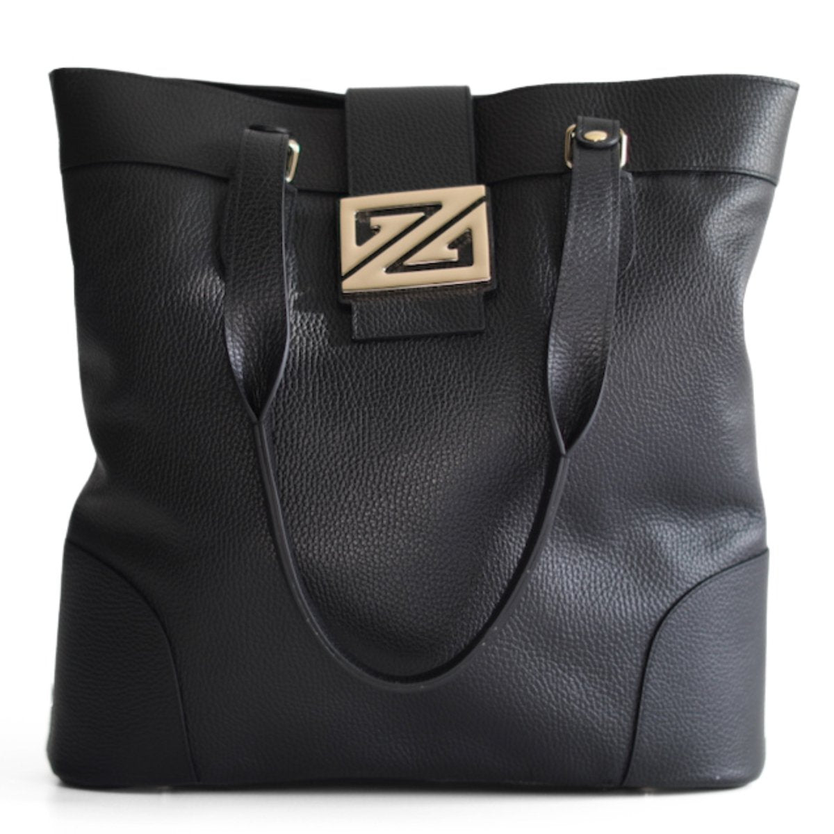 Leather Tote Bag for Work & Travel – Zoey Tote by ZIPPERLY