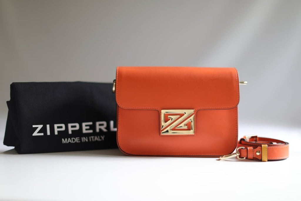 Mimi Bag - Italian Genuine Leather - Crossbody / Shoulder Bag - Made in Italy - ZIPPERLY