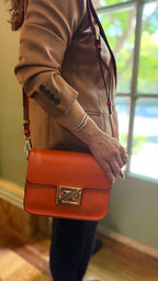 Mimi Bag – Italian Genuine Leather - Shoulder & Crossbody Bag - Made in Italy - ZIPPERLY