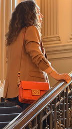 Mimi Bag – Italian Genuine Leather - Shoulder & Crossbody Bag - Made in Italy - ZIPPERLY