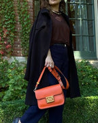 Mimi Bag – Italian Genuine Leather - Shoulder & Crossbody Bag - Made in Italy - ZIPPERLY