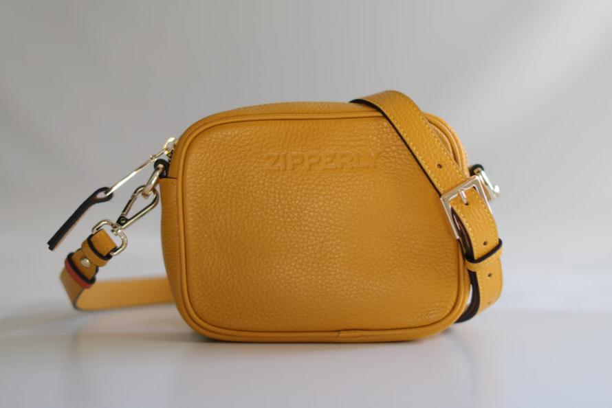 Mini Samy Bag - Italian Genuine Leather - Crossbody Bag - Made in Italy - ZIPPERLY