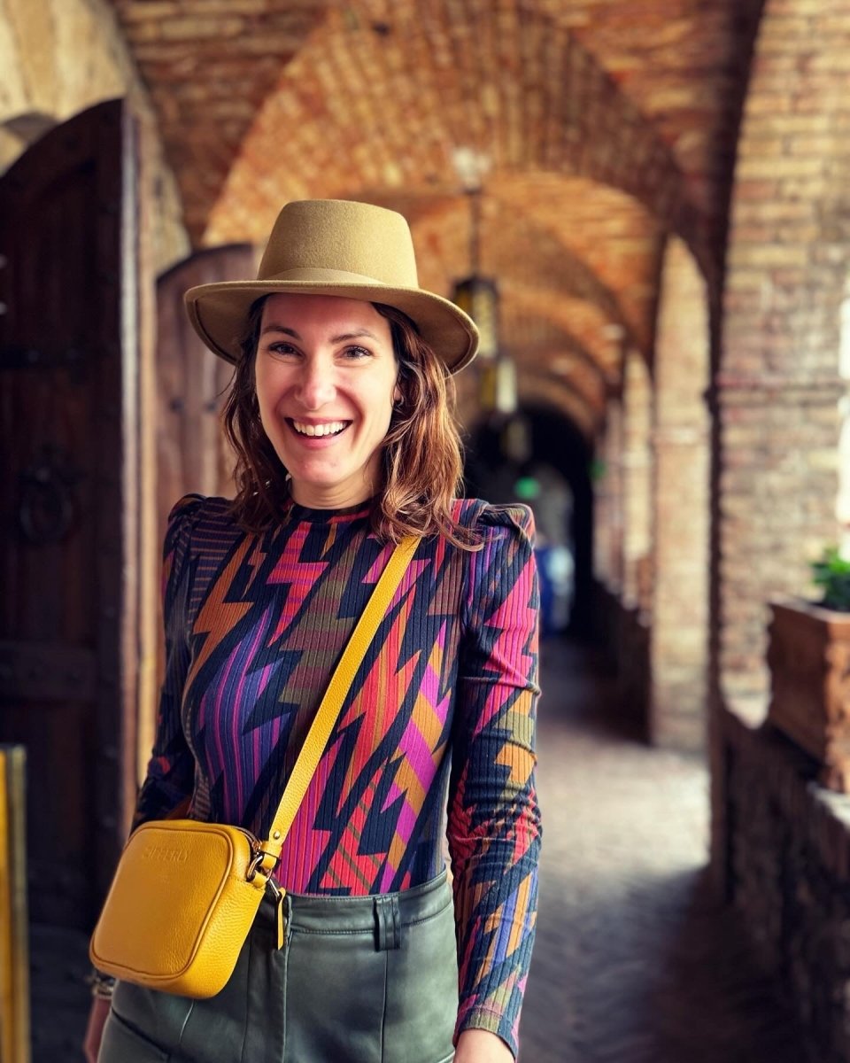 Mini Samy Bag – Couro Legítimo Italiano – Bolsa Transversal – Feita na Itália