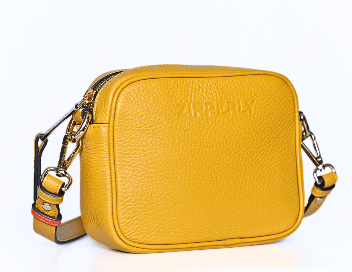 Mini Samy Bag - Italian Genuine Leather - Crossbody Bag - Made in Italy - ZIPPERLY