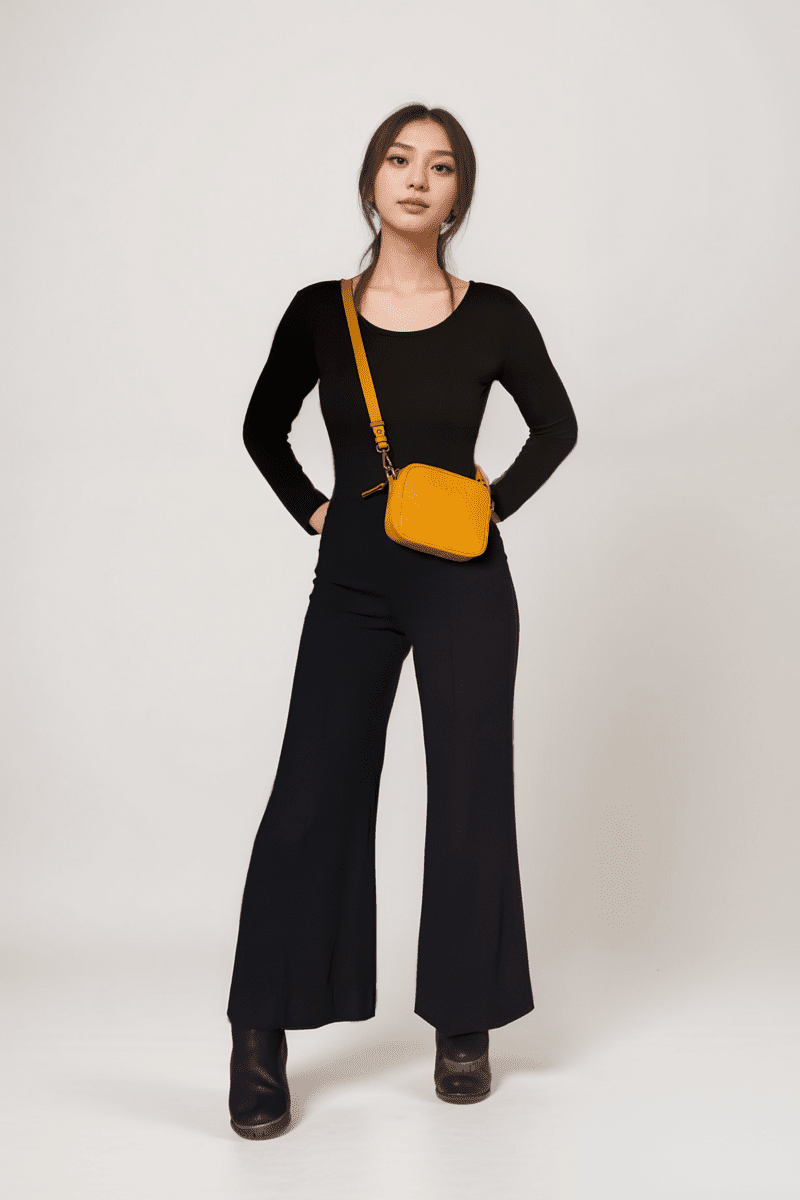 Mini Samy Bag - Italian Genuine Leather - Crossbody Bag - Made in Italy - ZIPPERLY