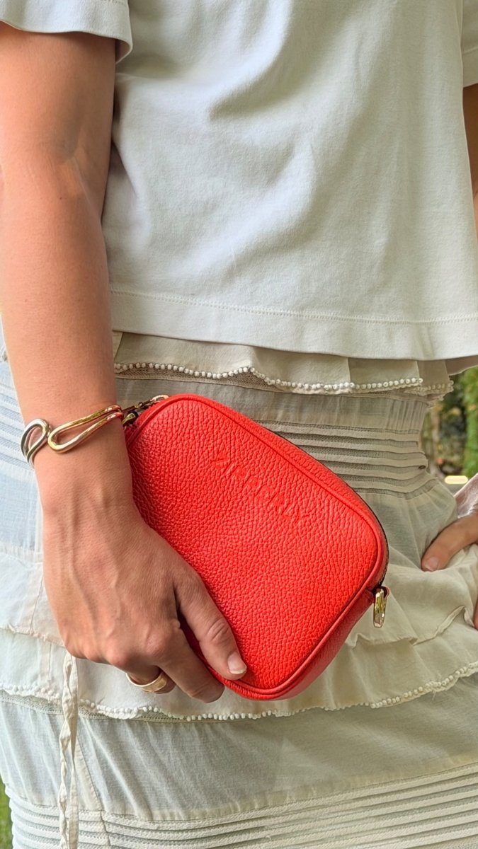Mini Samy Small Italian Leather Crossbody Bag - ZIPPERLY