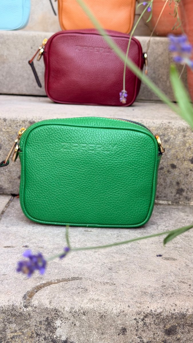Mini Samy Small Italian Leather Crossbody Bag - ZIPPERLY
