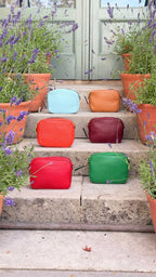 Mini Samy Small Italian Leather Crossbody Bag - ZIPPERLY