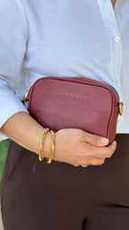 Mini Samy Small Italian Leather Crossbody Bag - ZIPPERLY