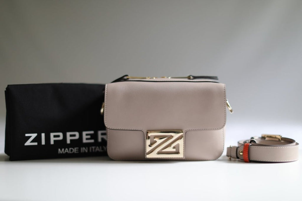 Picco Bag - Italian Genuine Leather - Crossbody Bag - Made in Italy - ZIPPERLY