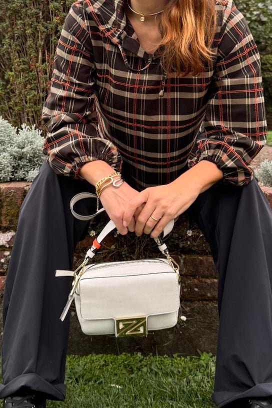 Picco Bag - Italian Genuine Leather - Crossbody Bag - Made in Italy - ZIPPERLY