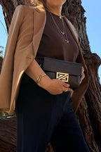 Picco Bag - Italian Genuine Leather - Crossbody Bag - Made in Italy - ZIPPERLY