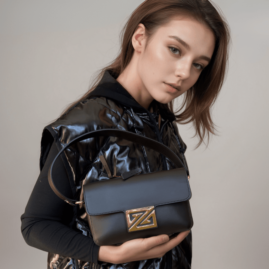 Picco XL Bag - Italian Genuine Leather - Handbag / Shoulder / Crossbody Bag - Made in Italy - ZIPPERLY