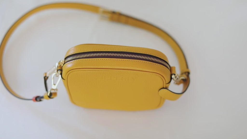 Mini Samy Bag -  - Italian Genuine Leather - Crossbody Bag - Made in Italy