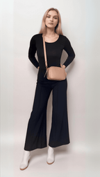 Samy Bag - Italian Genuine Leather - Crossbody / Shoulder Bag - Made in Italy - ZIPPERLY