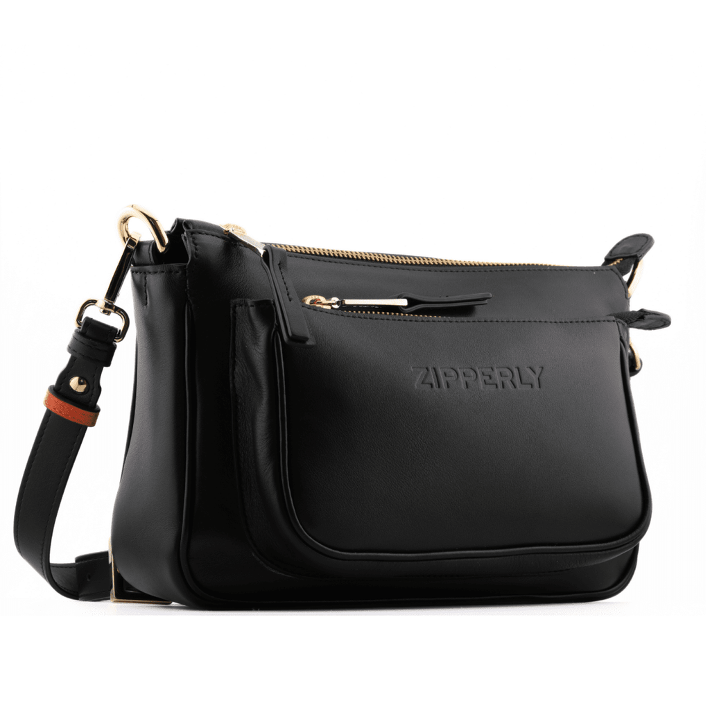 Sofy Bag - Italian Genuine Leather - Crossbody / Shoulder Bag - Made in Italy - ZIPPERLY