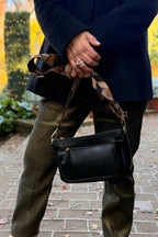 Sofy Bag - Italian Genuine Leather - Crossbody / Shoulder Bag - Made in Italy - ZIPPERLY