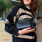 Sofy Bag - Italian Genuine Leather - Crossbody / Shoulder Bag - Made in Italy - ZIPPERLY